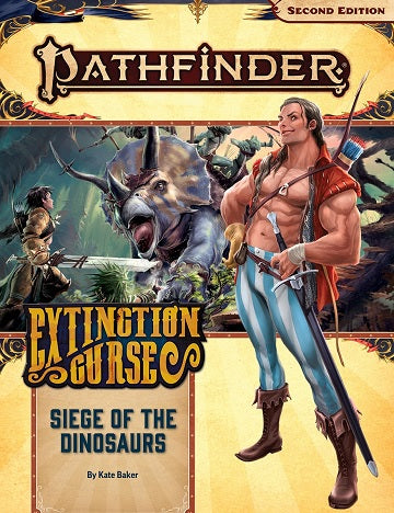 Pathfinder 2nd Edition - Adventure Path - #154 Siege of the Dinosaurs (Extinction Curse 4 of 6) available at 401 Games Canada