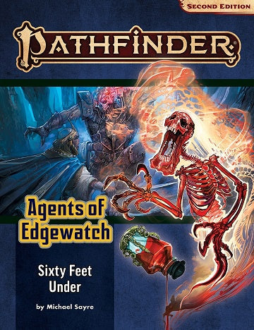 Pathfinder 2nd Edition - Adventure Path - #158 Sixty Feet Under (Agents of Edgewatch 2 of 6) available at 401 Games Canada