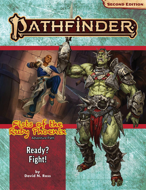 Pathfinder 2nd Edition - Adventure Path - #167 Ready? Fight! (Fists of the Ruby Phoenix 2 of 3) available at 401 Games Canada