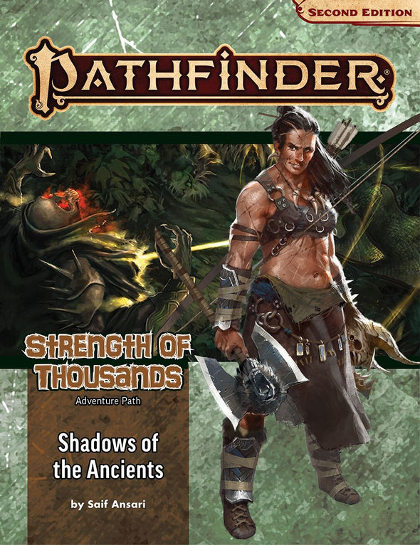 Pathfinder 2nd Edition - Adventure Path - #174 Shadows of the Ancients (Strength of Thousands 6 of 6) available at 401 Games Canada