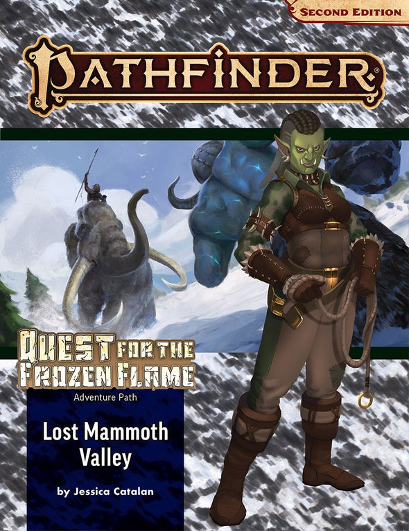 Pathfinder 2nd Edition - Adventure Path - #176 Lost Mammoth Valley (Frozen Flame 2 of 3) available at 401 Games Canada