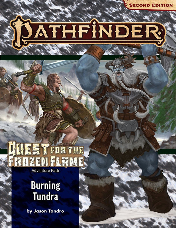 Pathfinder 2nd Edition - Adventure Path - #177 Burning Tundra (Frozen Flame 3 of 3) available at 401 Games Canada