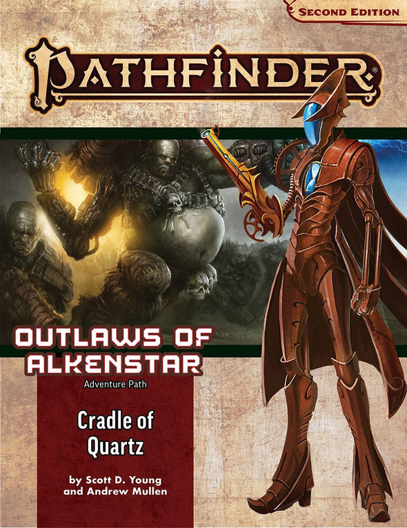 Pathfinder 2nd Edition - Adventure Path - #179 Cradle of Quartz (Outlaws of Alkenstar 2 of 3) available at 401 Games Canada