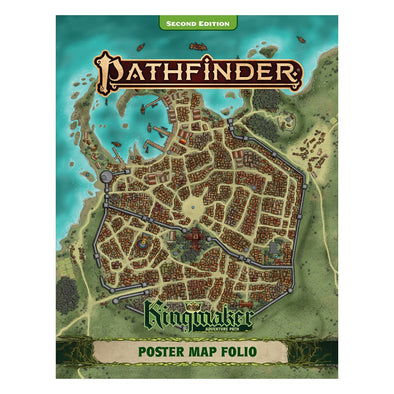 Pathfinder 2nd Edition - Kingmaker Poster Map Folio available at 401 Games Canada