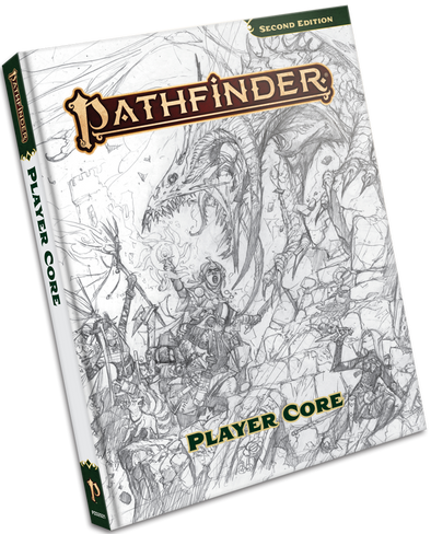 Pathfinder 2nd Edition - Remastered Core Rulebook - Sketch Cover (Pre-Order) available at 401 Games Canada