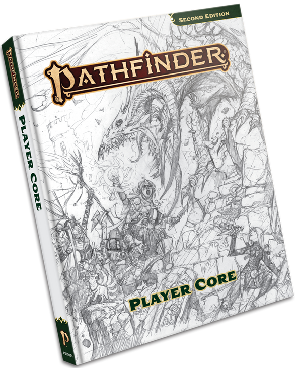 Pathfinder 2nd Edition - Remastered Core Rulebook - Sketch Cover (Pre-Order) available at 401 Games Canada