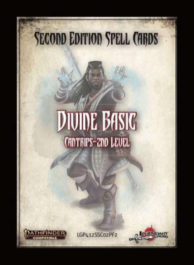 Pathfinder 2nd Edition Spell Cards: Divine Basic available at 401 Games Canada