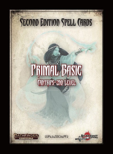 Pathfinder 2nd Edition Spell Cards: Primal Basic available at 401 Games Canada