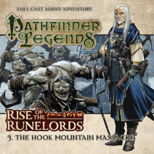 Pathfinder - Audio CD - Rise of the Runelords 3:The Hook Mountain Massacre (CLEARANCE) available at 401 Games Canada