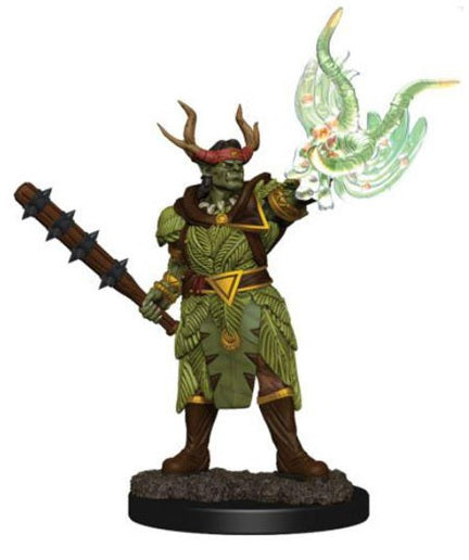 Pathfinder Battles Premium Minis - Half-Orc Druid Male available at 401 Games Canada