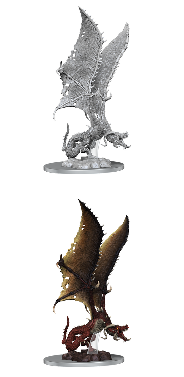 Pathfinder Battles Unpainted Minis - Flame Drake available at 401 Games Canada