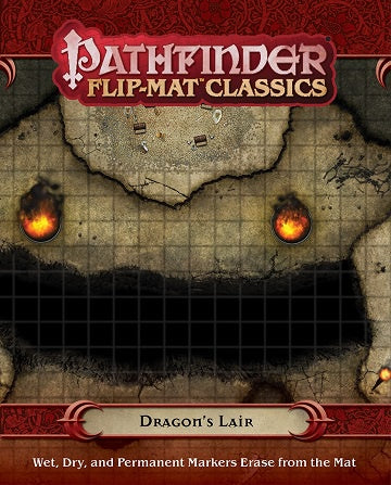 Pathfinder - Flip-Mat Classics - Dragon's Lair available at 401 Games Canada