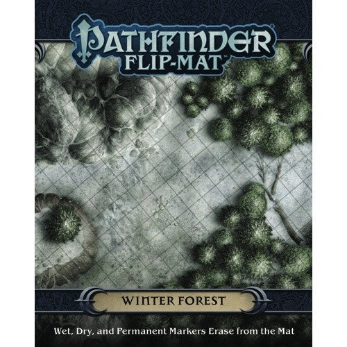 Pathfinder - Flip Mat - Winter Forest available at 401 Games Canada
