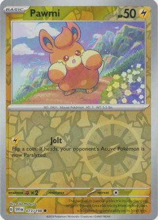 Pawmi - 073/198 - Common - Reverse Holo available at 401 Games Canada