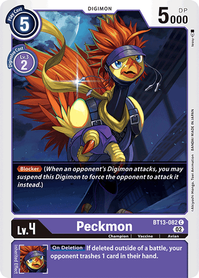 Peckmon - BT13-082 - Common available at 401 Games Canada