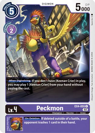 Peckmon - EX4-055 - Common available at 401 Games Canada