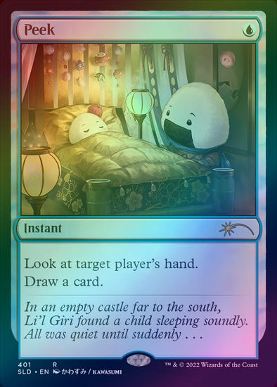 peek mtg card Draw Synergy: Unlock Your Decks Full Potential Lil Giri found a child sleeping soundly Peek Rulings, Legalities &