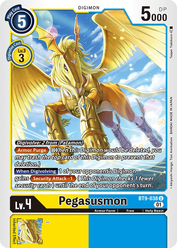 Pegasusmon - BT9-038 - Uncommon available at 401 Games Canada