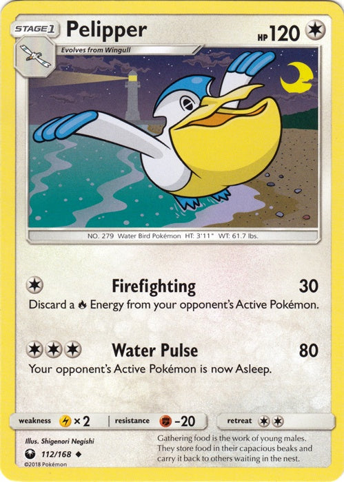 Pelipper - 112/168 - Uncommon available at 401 Games Canada