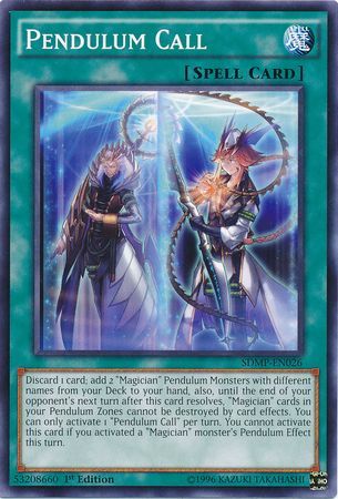 Pendulum Call - SDMP-EN026 - Common - 1st Edition available at 401 Games Canada