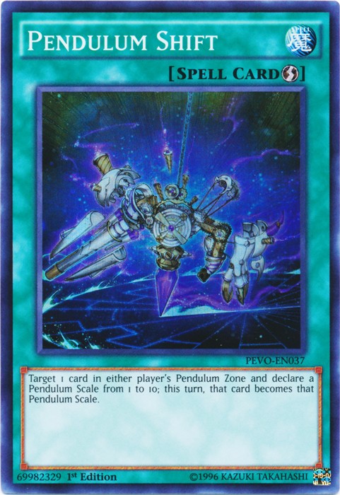 Pendulum Shift - PEVO-EN037 - Super Rare - 1st Edition available at 401 Games Canada