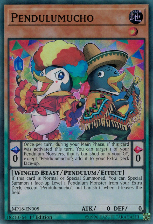 Pendulumucho - MP18-EN008 - Super Rare - 1st Edition available at 401 Games Canada