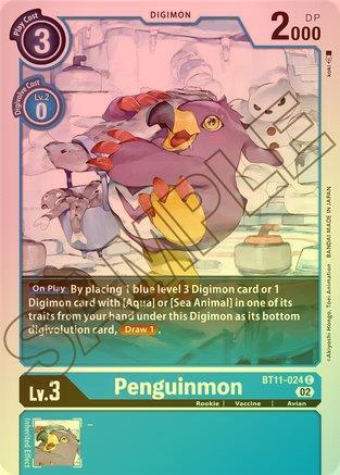 Penguinmon (Foil) - BT11-024 - Common available at 401 Games Canada