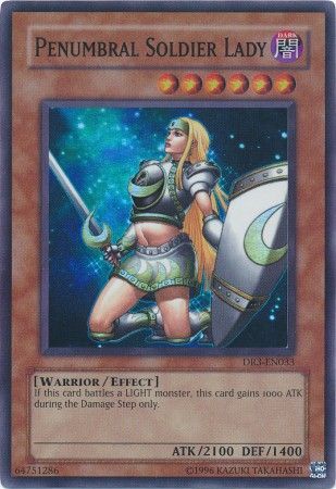 Penumbral Soldier Lady - DR3-EN033 - Super Rare available at 401 Games Canada