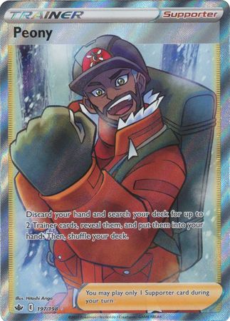 Peony - 197/198 - Full Art Ultra Rare available at 401 Games Canada