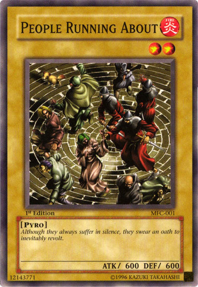 People Running About - MFC-001 - Common - 1st Edition available at 401 Games Canada