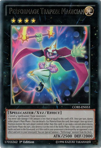 Performage Trapeze Magician - CORE-EN053 - Rare - 1st Edition available at 401 Games Canada