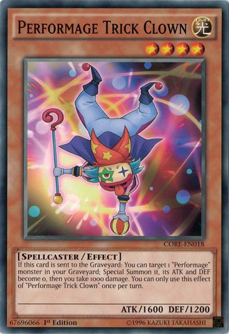 Performage Trick Clown - CORE-EN018 - Common - 1st Edition available at 401 Games Canada