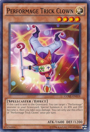 Performage Trick Clown - CORE-EN018 - Common - Unlimited available at 401 Games Canada