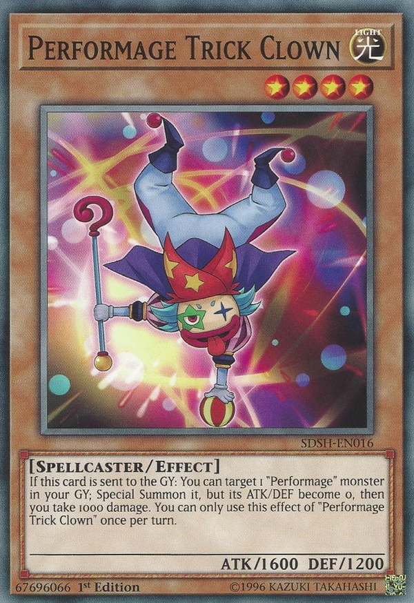 Performage Trick Clown - SDSH-EN016 - Common - 1st Edition available at 401 Games Canada