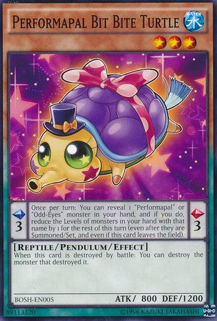 Performapal Bit Bite Turtle - BOSH-EN005 - Common - Unlimited available at 401 Games Canada