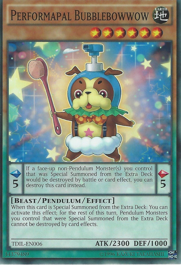 Performapal Bubblebowwow - TDIL-EN006 - Common - Unlimited available at 401 Games Canada