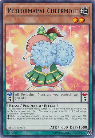 Performapal Cheermole - NECH-EN001 - Rare - Unlimited available at 401 Games Canada