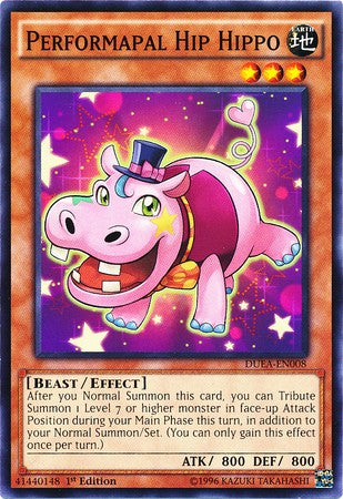 Performapal Hip Hippo - DUEA-EN008 - Common - 1st Edition available at 401 Games Canada