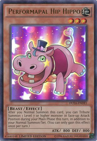 Performapal Hip Hippo - DUEA-ENDE1 - Ultra Rare - Limited Edition available at 401 Games Canada
