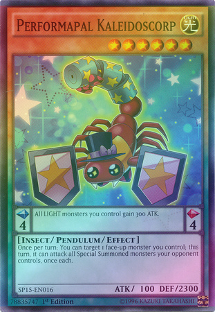 Performapal Kaleidoscorp - SP15-EN016 - Shatterfoil Rare - 1st Edition available at 401 Games Canada