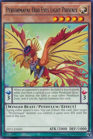 Performapal Odd-Eyes Light Phoenix - SHVI-EN003 - Rare - Unlimited available at 401 Games Canada