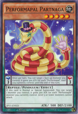 Performapal Partnaga - SP15-EN025 - Common - 1st Edition available at 401 Games Canada