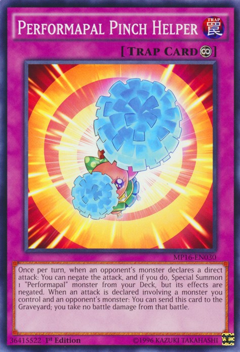 Performapal Pinch Helper - MP16-EN030 - Common - 1st Edition available at 401 Games Canada