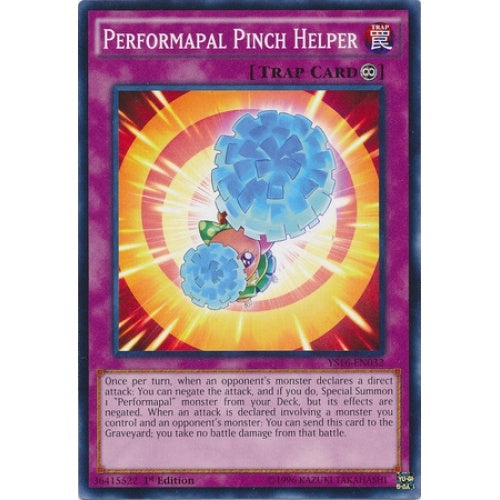 Performapal Pinch Helper - YS16-EN032 - Common - 1st Edition available at 401 Games Canada