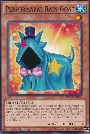 Performapal Rain Goat - BOSH-EN006 - Common - 1st Edition available at 401 Games Canada