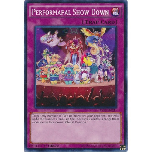 Performapal Show Down - YS16-EN031 - Common - 1st Edition available at 401 Games Canada