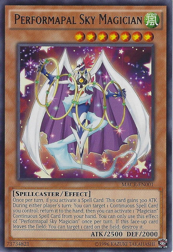 Performapal Sky Magician - MACR-EN001 - Rare - Unlimited available at 401 Games Canada