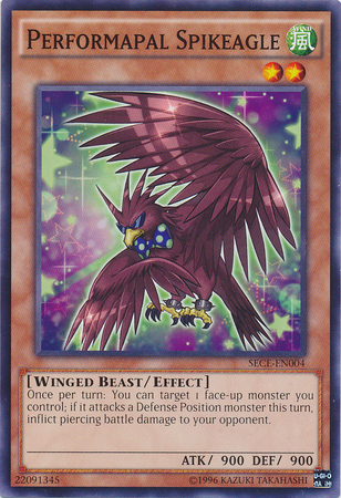 Performapal Spikeagle - SECE-EN004 - Common - Unlimited available at 401 Games Canada