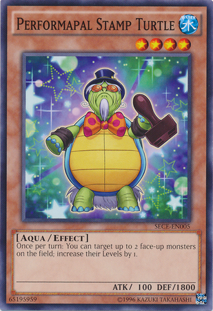 Performapal Stamp Turtle - SECE-EN005 - Common - Unlimited available at 401 Games Canada