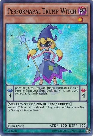 Performapal Trump Witch - FUEN-EN048 - Super Rare - Unlimited available at 401 Games Canada